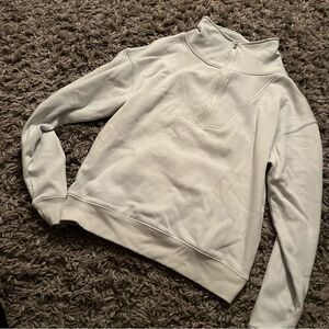 Earth yoga quarter zip pullover sweater size XL